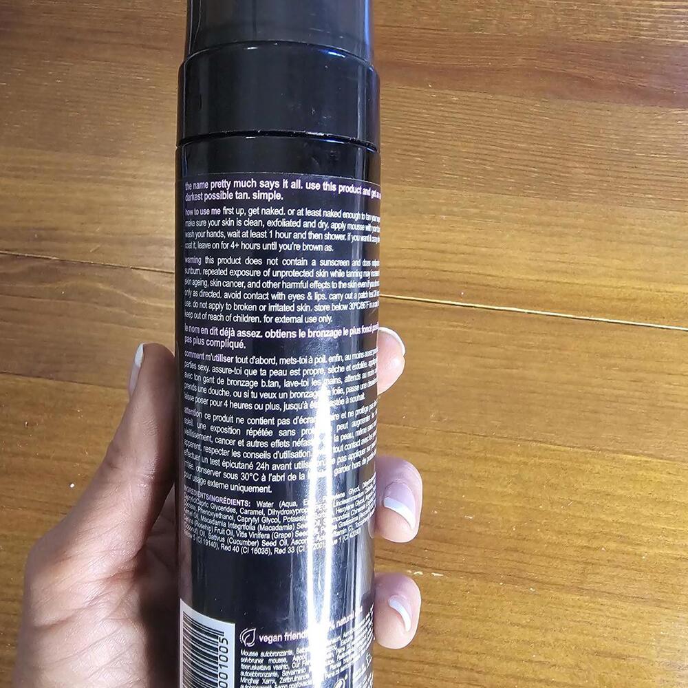 b.tan I Want the Darkest Tan Possible Self-Tanning Mousse - Picture 2 of 3